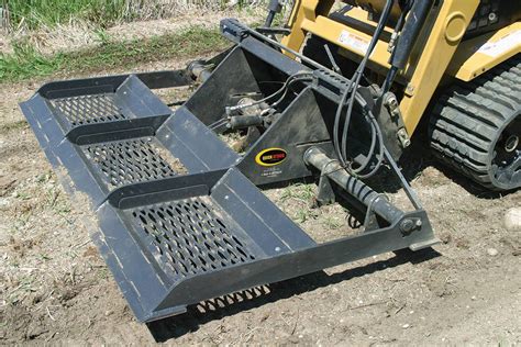 used land plane for skid steer|land leveler for skid steer.